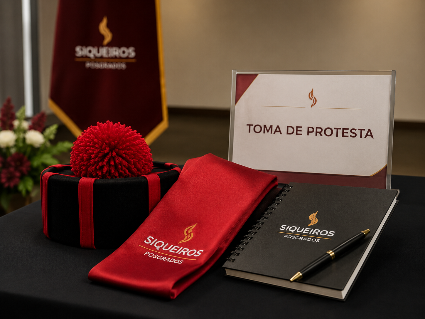 Ceremonia de toma de protesta de Posgrados Siqueiros